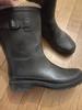 Bottes de pluie fourrées noir Kiabi 28 00