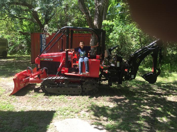 FREE SHIPPING — NorTrac 35XTD 35 HP Bulldozer with Backhoe Bulldozers