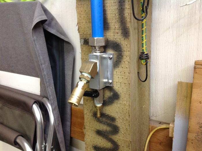 RapidAir MaxLine 3/4in. Compressed Air Outlet Kit, Model M7510 Air