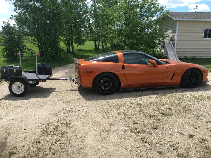 Ironton Utility Trailer Kit with 40in. x 48in. Bed — 1060Lb. Capacity