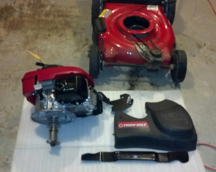 Honda Vertical OHC Engine — 160cc, GCV Series, 25mm x 3 5/32in. Shaft