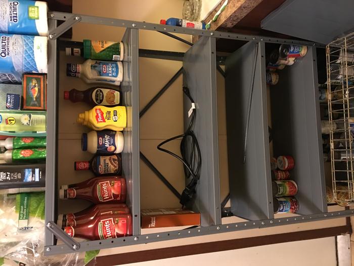 Edsal Steel Canning Shelving — 7 Shelves, 30in.W x 12in.D x 60in.H, Model HC30127 Industrial