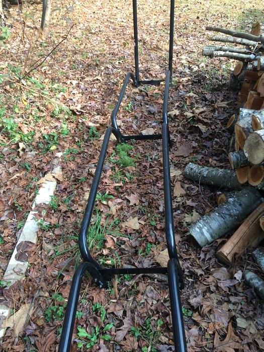 Roughneck Covered Firewood Rack — 12 ft.L, Model 90352 Wood Racks Northern Tool + Equipment