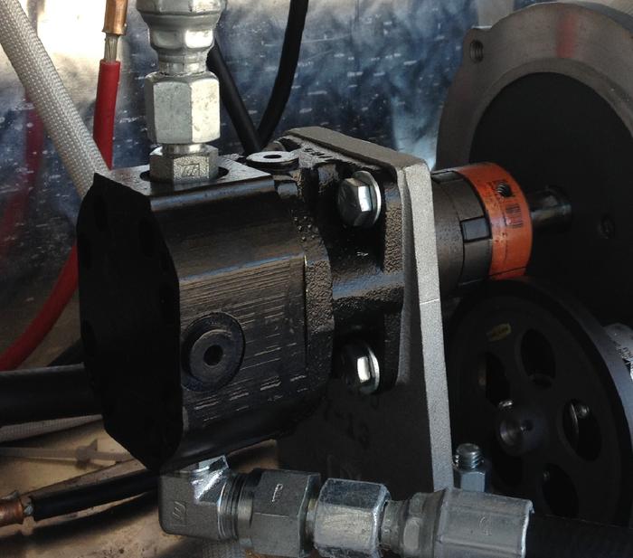 Concentric High Pressure Hydraulic Gear Pump — 0.065 Cu. In., Model
