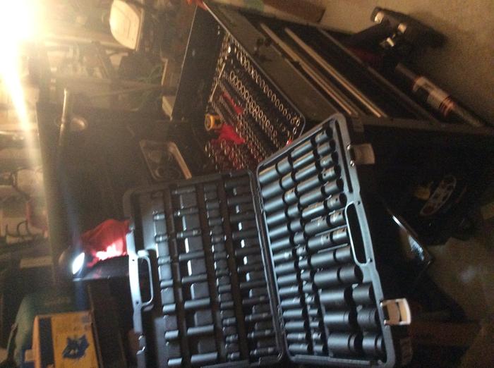 Klutch Impact Socket Set — 94Pc., 3/8in. & 1/2in.Drive MultiDrive