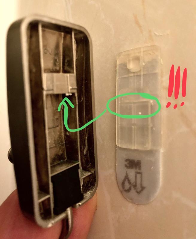 This plastic part in my hooks are starting to go bad and break.  Two so far. How many more to go?