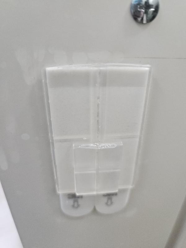 Broken plastic bracket