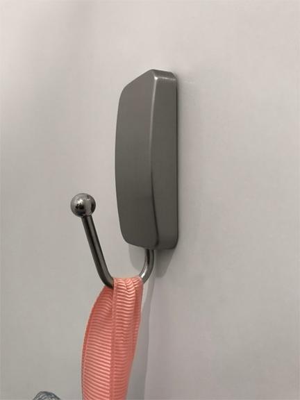 Love the satin nickel finish. Surprisingly keeps clean very easily.