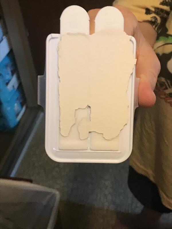 hook with paint on it