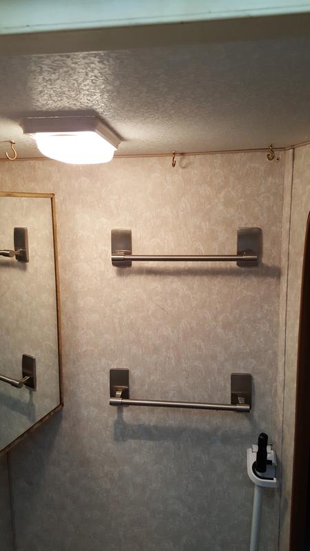 Command Towel bars in our Camper