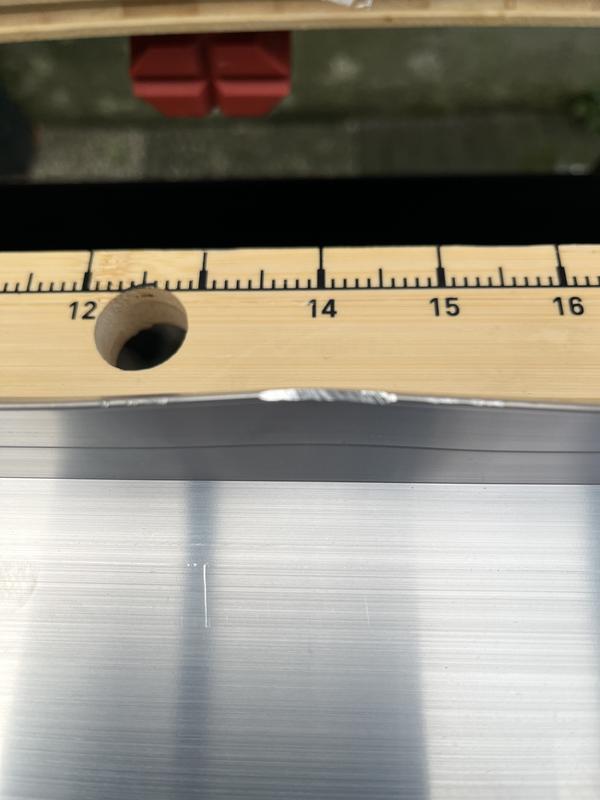 Gutta Alu Wandanschlussprofil – Silber, 3100 X 115 Mm, Inkl. Lippendichtung