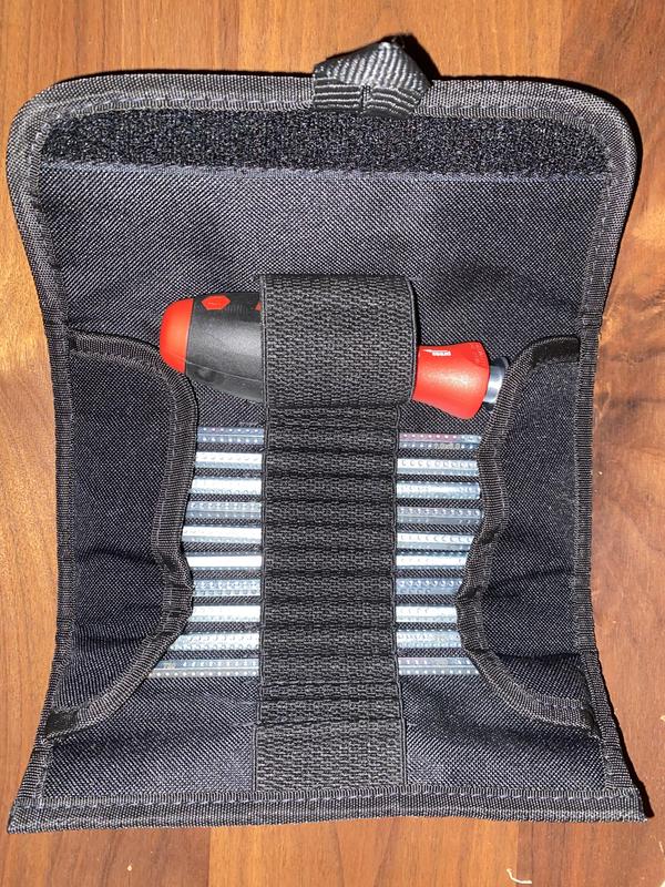 Wiha SYSTEM 6 Schraubendreher-Set, 13-tlg. – Mit Wechselklingen Für Innensechskant, Kreuz, TORX & Schlitz, Inkl. Rolltasche