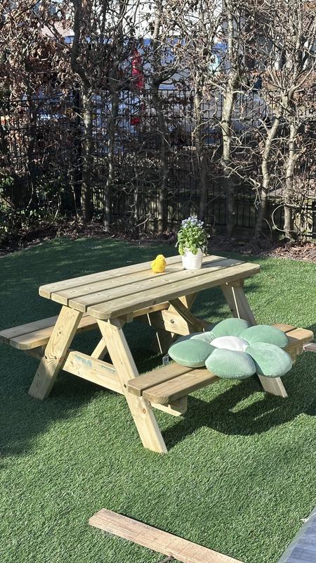 SenS-Line Jack picknicktafel / picknickbank - Grenenhout - 180 cm