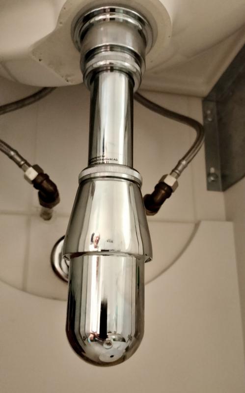 Cofan Click-Clack valve | Made of chrome plated brass | 1 1/4 thread | incl. large stopper 63mm