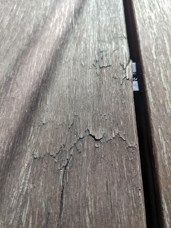 Konsta Terrassendiele Bambus Vollprofil geriffelt/glatt 1860 x 139 x 18 mm  hellbraun - HORNBACH