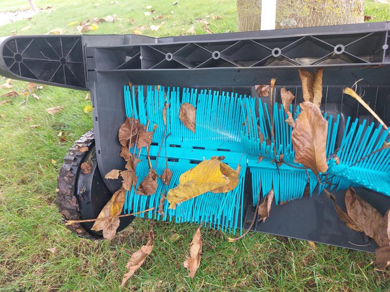 Aspirateur De Feuilles Et Pelouse Gardena - Balayeuse Mécanique Silencieuse Avec Sac