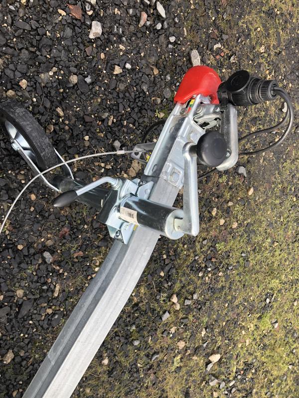 Roue jockey double de 48 mm avec pneus en caoutchouc plein de 200, pneu de recha