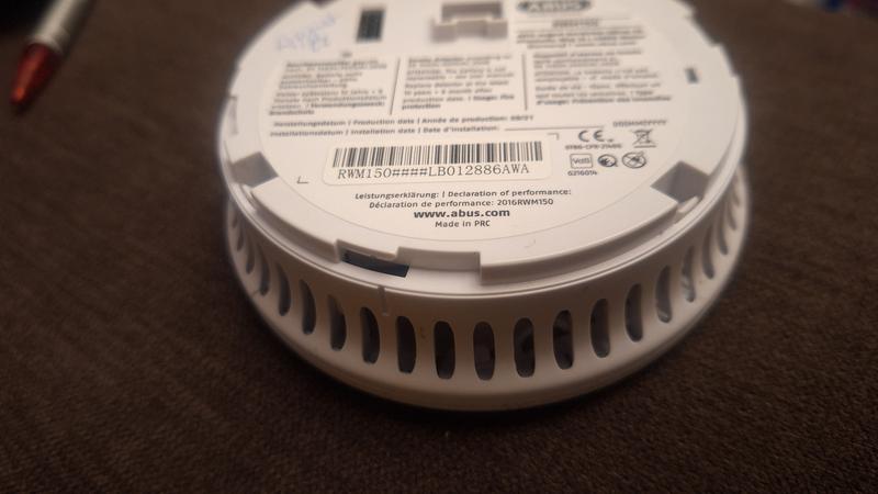 RM1000 | Rilevatore Ottico Di Fumo ABUS Secury-Center Policarbonato Sensore Di Fiamma, 12 V | RS