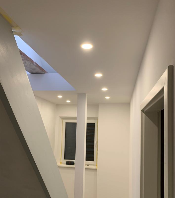 Briloner Set van 3x3 LED inbouwspots GU10, verstelbaar, warm wit licht