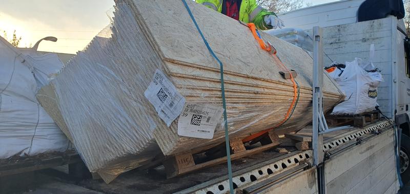 Palette OSB3 Verlegeplatte 2500 x 625 x 30 mm E1