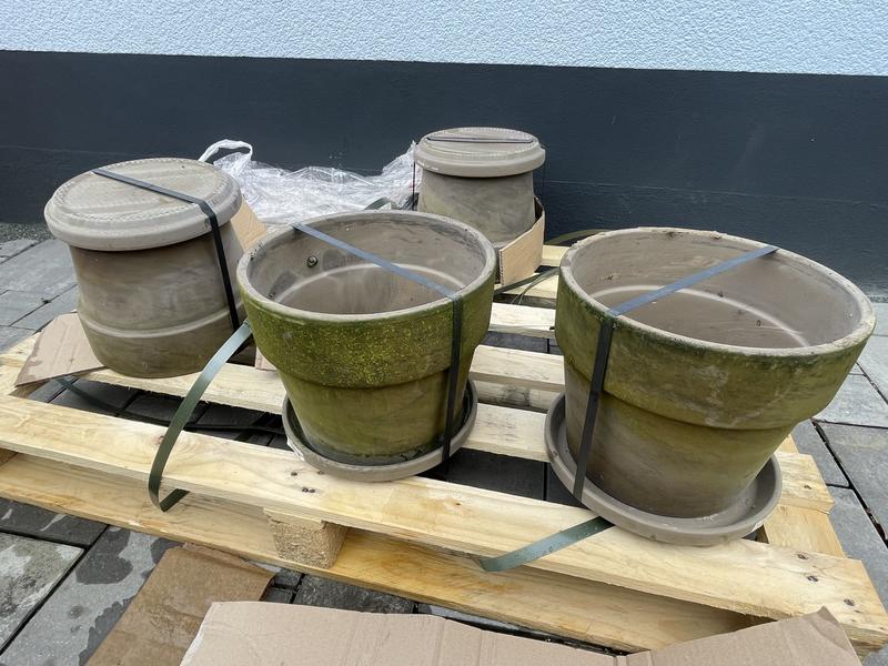 terrakotta blumenkasten mit untersetzer Orig. ital. Teller / Untersetzer für 42-er Kasten aus Terracotta, Pfla – La  Casa