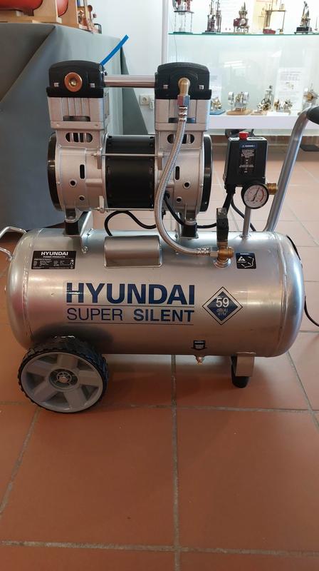 Kompressor Hyundai Silent SAC55753 8 Bar, 50 Liter