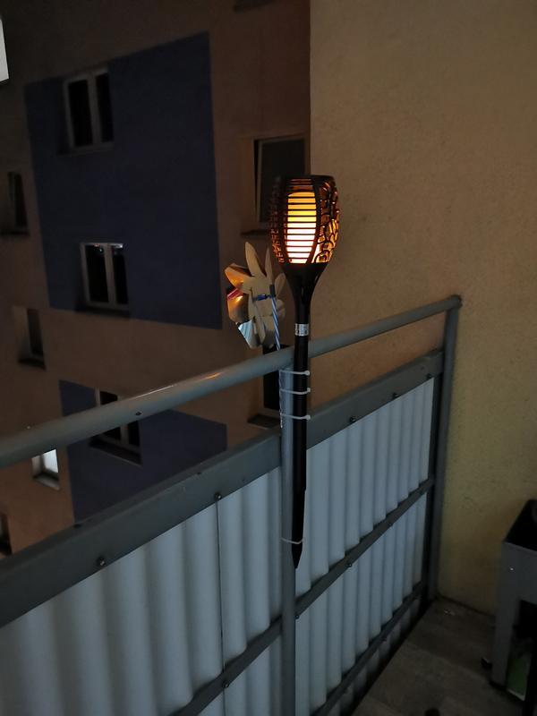 LED Solar Fackel 75 Cm – Mit Dämmerungssensor, Bewegte Flamme, Erdspieß – Für Garten, Beet & Balkon – Inkl. Akku