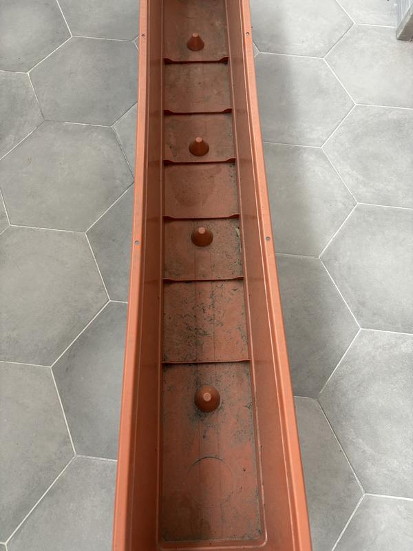 Blumenkasten geli Standard Kunststoff 100 x 17 x 14 cm | HORNBACH