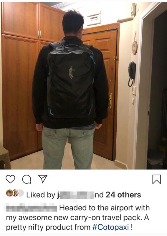 User uploaded product image