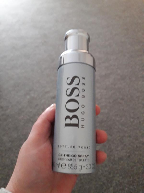 Hugo Boss Boss Bottled Tonic Fragrance Spray 100ml Eau de Toilette Spray Duty Free Madrid Airport Shops