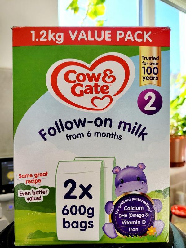 Cow Gate Follow-on Milk Value Pack 2x600g