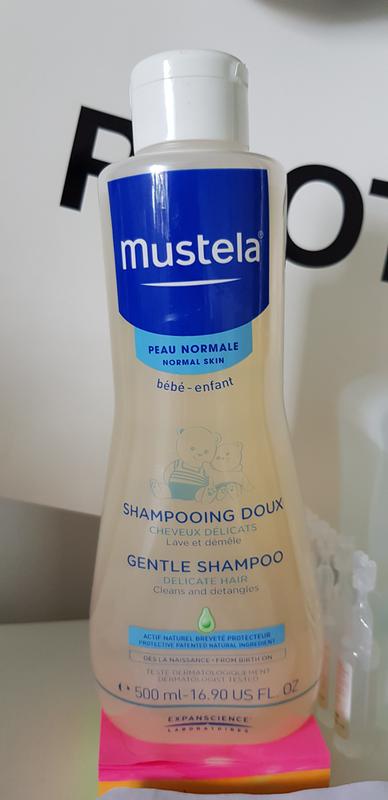 mustela gentle shampoo 500 ml