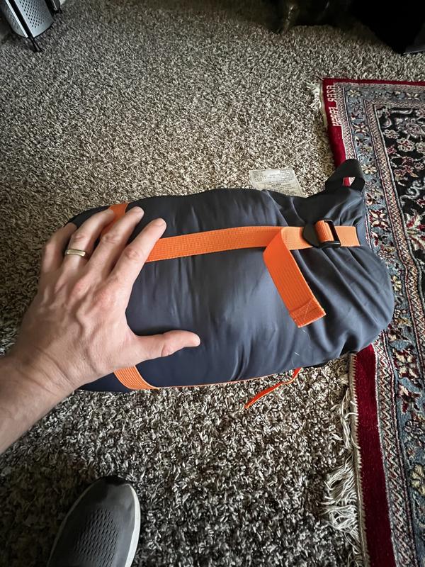 Packs down in a cool compression bag