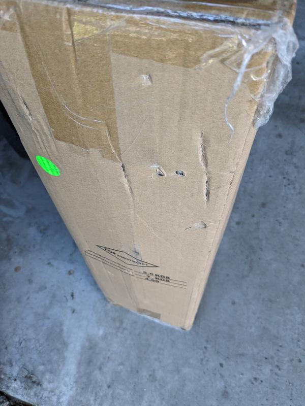 Photo submitted with review of product