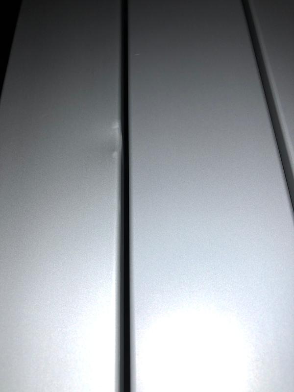 Dent on top
