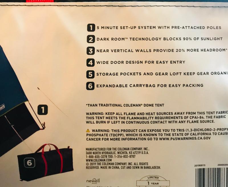 Photo submitted with review of product