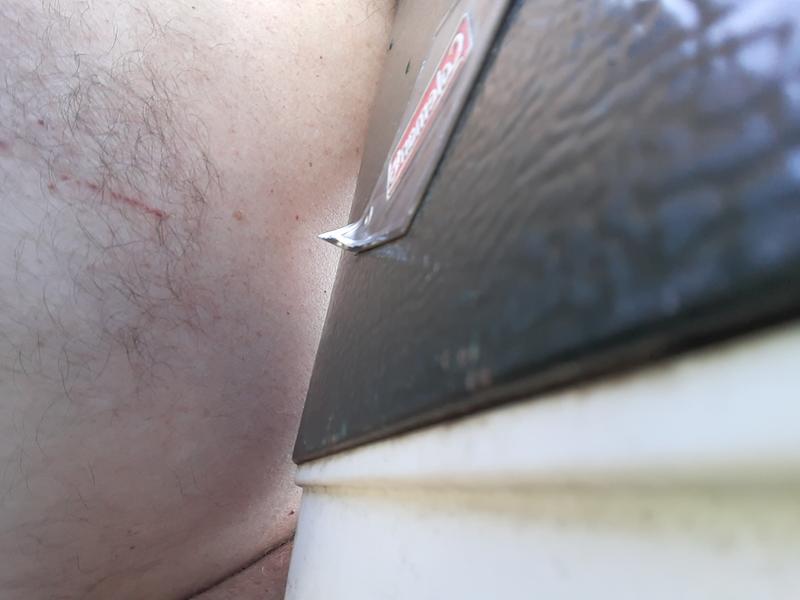 Photo submitted with review of product