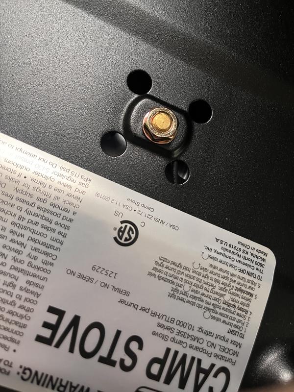 Photo submitted with review of product
