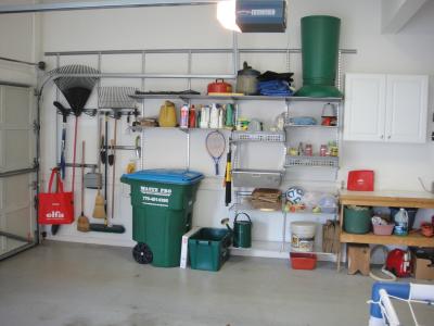 Platinum elfa utility Garage Solution | The Container Store