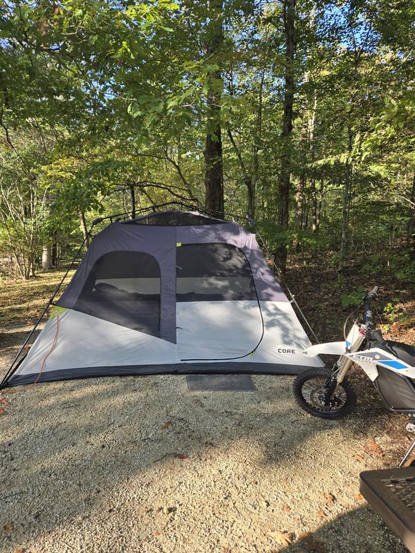 6 Person Instant Cabin Tent with Full Rainfly – Core Equipment