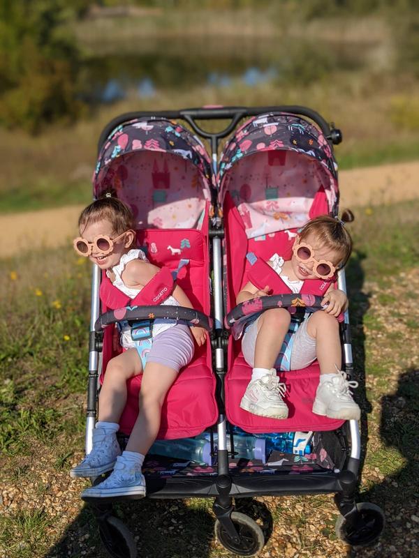cosatto bro and sis double buggy reviews