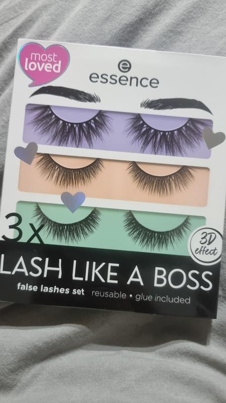 Buy essence 3x LASH LIKE 01 BOSS A set lashes lashes My loved most false online