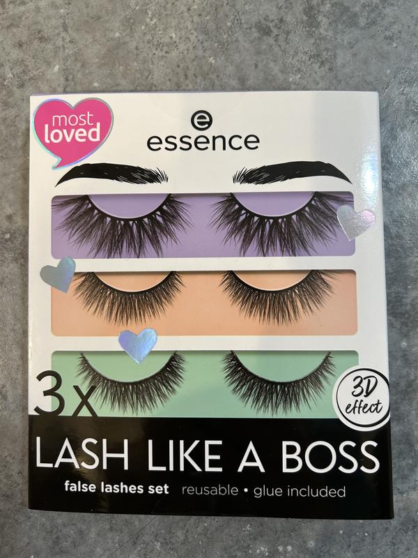 Buy essence 3x LASH LIKE lashes false set BOSS most lashes 01 My loved A online