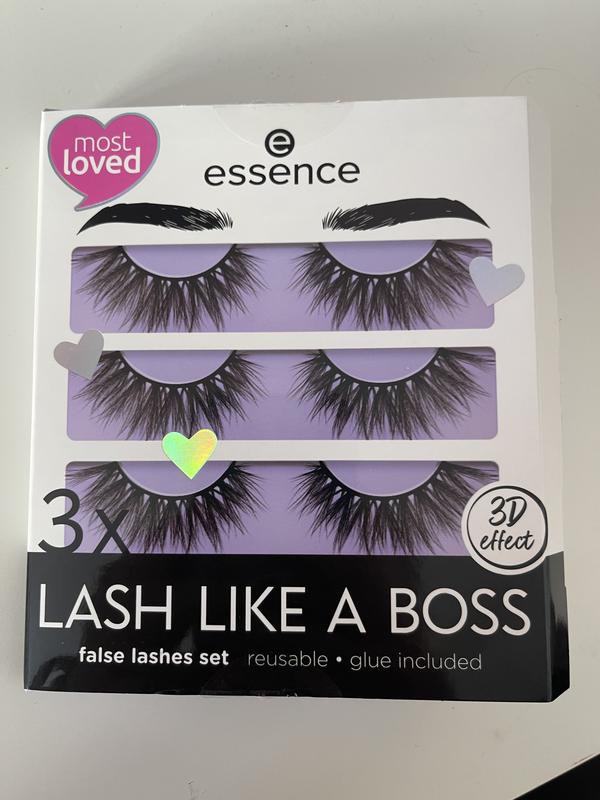 Objevte essence Set 3x uml asy LASH LIKE A BOSS My lashes are Limitless  online