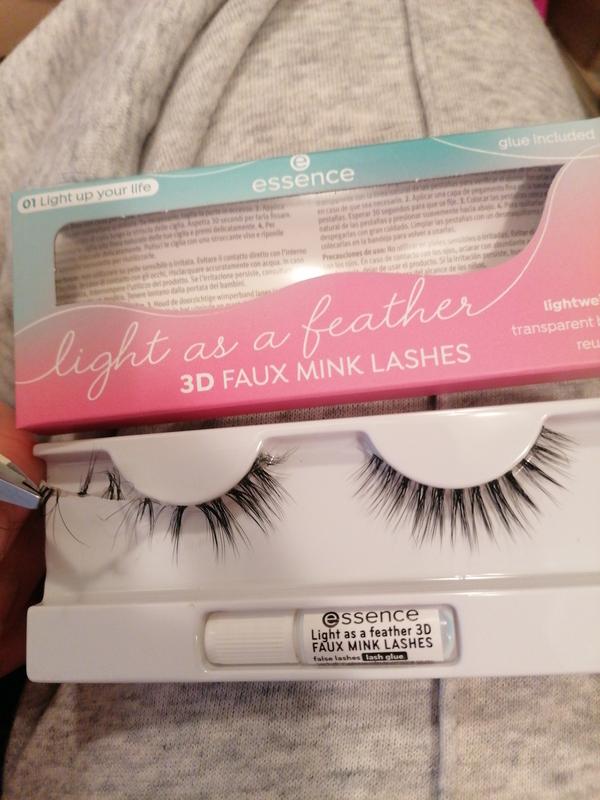 feather 3D up essence your Light Buy online mink lashes Light as life a faux