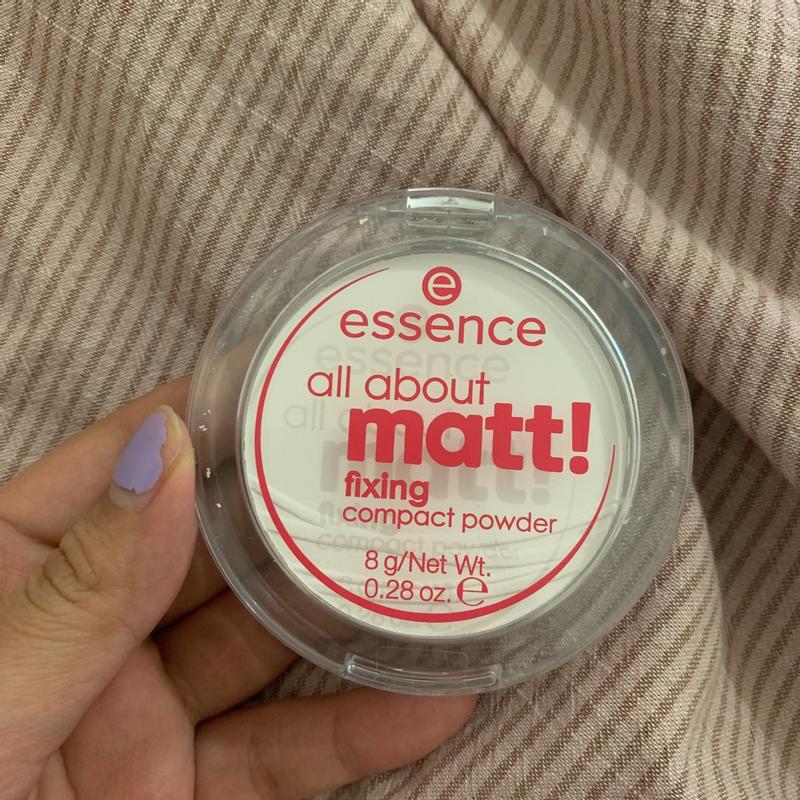 all about matt! fixing compact powder – essence makeup