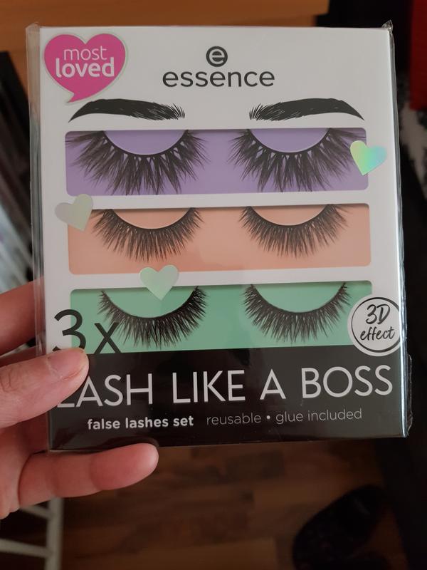 Buy essence 3x LASH most online set false My LIKE A BOSS lashes loved 01 lashes