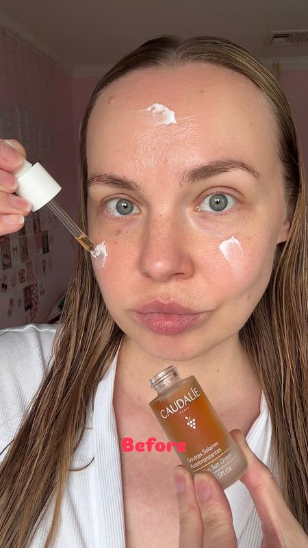 My skin looks like sun-kissed