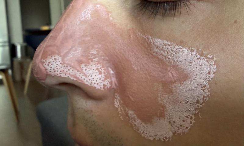 Pores look much smaller