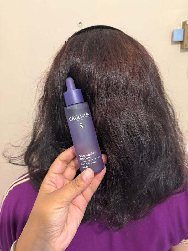 Moins de chute de cheveux